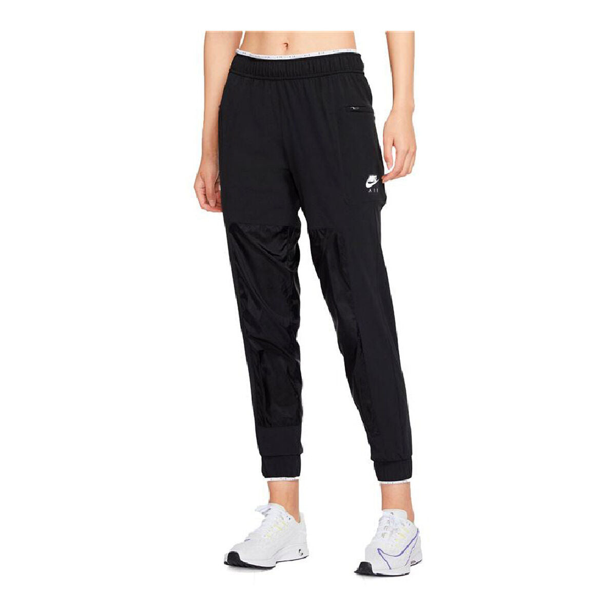 Lange Sporthose Nike Air Black Lady Grey