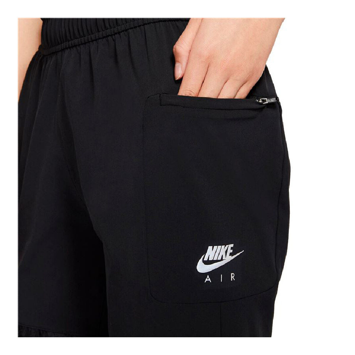 Lange Sporthose Nike Air Black Lady Grey