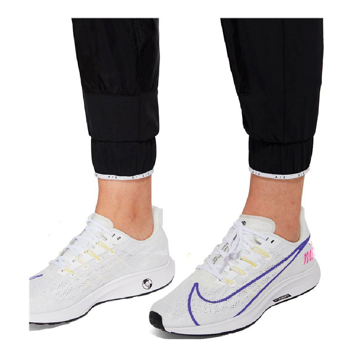 Lange Sporthose Nike Air Black Lady Grey