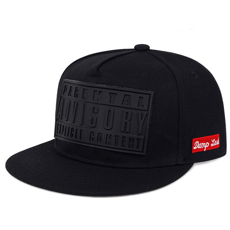 Polyester Snapback Cap, Adjustable Sports Baseball Hat with ADV Lettering, Casual Hip Hop Sunshade Dad Hat for Men and Women, Baseball Cap