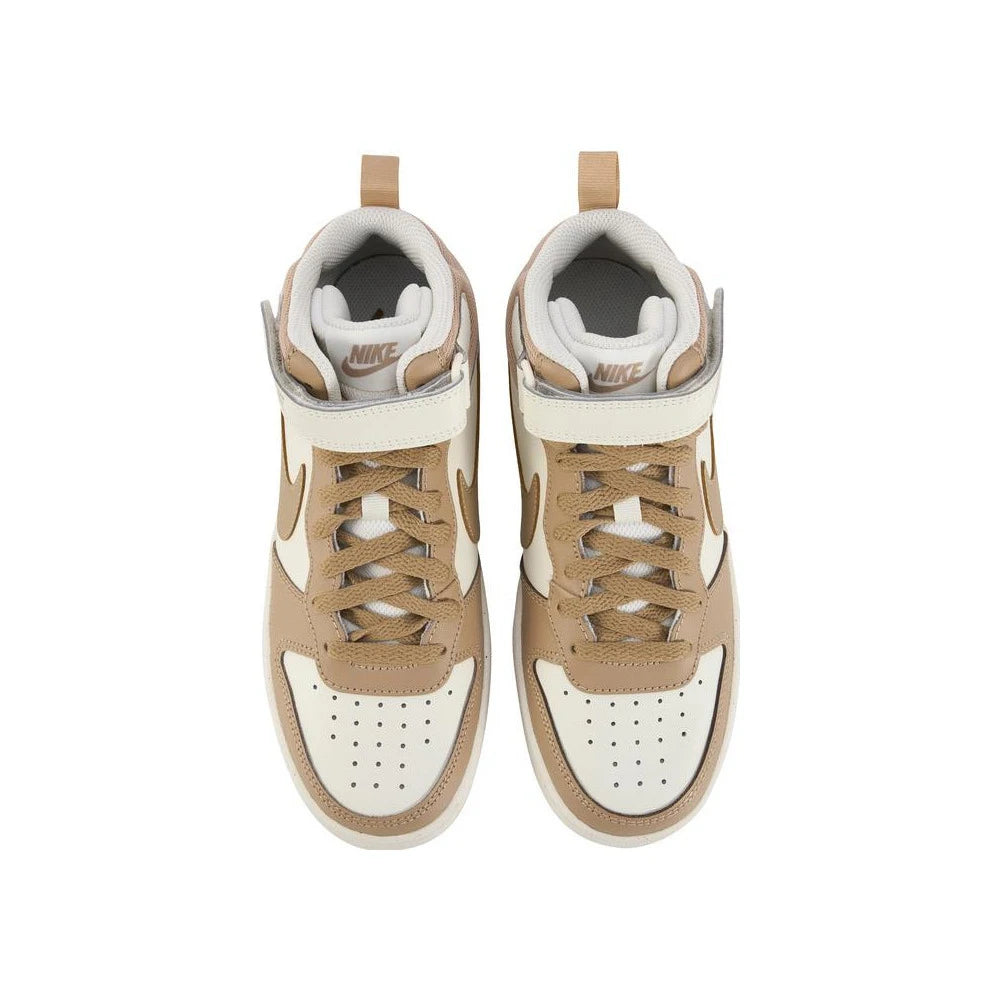 NIKE 2024 Jungen COURT BOROUGH MID 2 (GS) Kinder Sneakers Sportschuhe CD7782-125