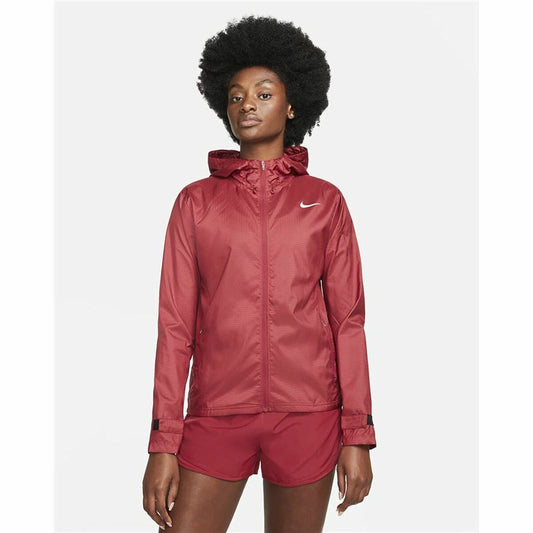 Damen-Sportjacke Nike Essential Burgundy
